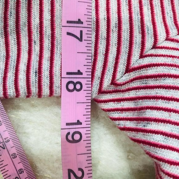 Reiss Red Striped Olsen Tee Size M - Picture 6 of 7